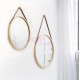 Miroir strap forme ronde