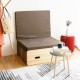 Flexible Expanding Paper combo stool/sofa/bed