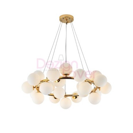 Suspension LED design Mimosa forme ronde