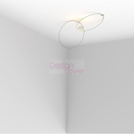 Double Loop Ceiling Lamp