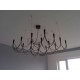 Chandelier lustre design Lightness