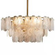 Leon Round Chandelier 3 Tiers Glamorous Lighting