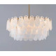 Leon Round Chandelier 3 Tiers Glamorous Lighting