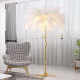 Lampadaire Plume d'Autruche