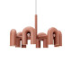 Chandelier LED Cirkus 6 lampes