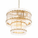 Ruby Rond Chandelier 2 Niveaux