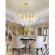 Chandelier rond en forme de larme John-Richard