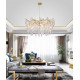 Chandelier rond en forme de larme John-Richard