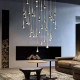 Rain Multi-Light LED Pendant Light Large