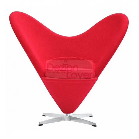 Chaise design Coeur