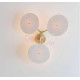 Branching Disc Design LED wall lamp 3 lights