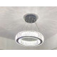 Chandelier LED en Cristal Ring