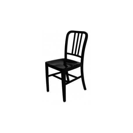 Navy powder coated chair