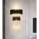 Oscuro Metal And Crystal Wall Lamp