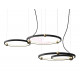 Amadeo LED Ring Pendant Lamp 2 rings