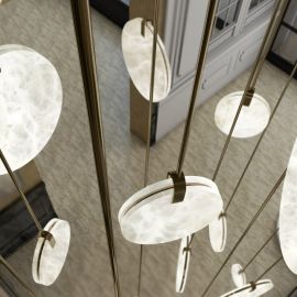 SOHO Alabaster LED Pendant Light Multi