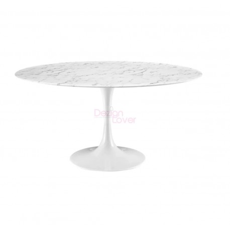 Table Ronde Tulipe EERO SAARINEN Plateau en Marbre