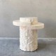 Table Basse Sculpturale en Pierre Naturelle