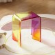 Table d'appoint en acrylique design Rainbow