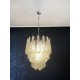 Chandelier design Verre Murano Petal