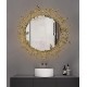 Applique design LED Miroir Coral