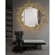 Applique design LED Miroir Coral