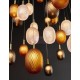 Chandelier design METAMORPHOSIS Cluster