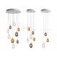 Chandelier design METAMORPHOSIS Cluster