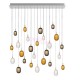 Chandelier LED design METAMORPHOSIS Cluster