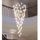 Chandelier design Bloom Petal Porcelain