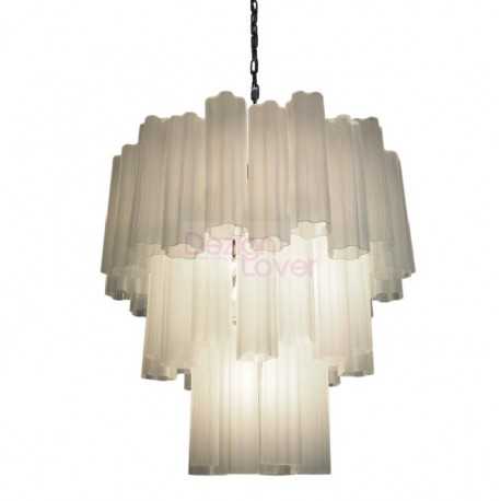 Chandelier design Vintage Murano Glass Tube