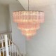 Chandelier design Vintage Murano Glass Rose