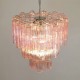 Chandelier design Vintage Murano Glass Rose