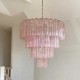 Chandelier design Vintage Murano Glass Rose