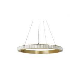 Avalon Alabaster Chandelier 1 ring