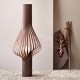 Diva floor lamp in wood