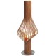 Diva floor lamp in wood