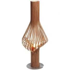 Diva floor lamp in wood