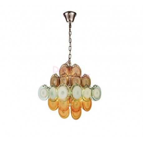 Chandelier design Aurora Murano Glass