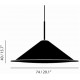 Cone design pendant lamp