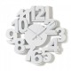 Horloge design Algo en acrylique