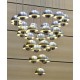 Flowerpot chandelier Verner Panton