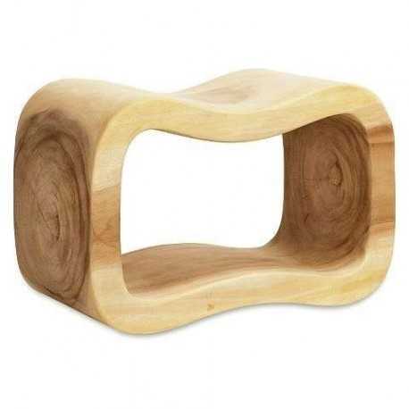 Tuareg design stool in Teak