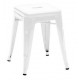 Tabouret design Tolix H45cm Lot de 2