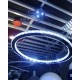 Suspension en cristal LED design Circle 1 ring