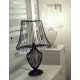 Wire table lamp