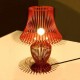 Wire table lamp