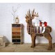 Stag Deer Shaped bookshelf with drawer