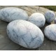 Pouf design rocher galet Collection Mercure set de 6pcs