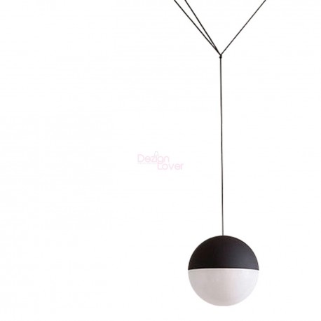 String sphere pendant lamp